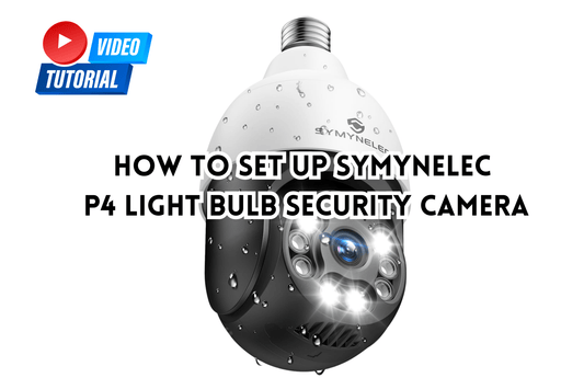 How to connect Symynelec P4 bulb camera to 2.4GHz WiFi?